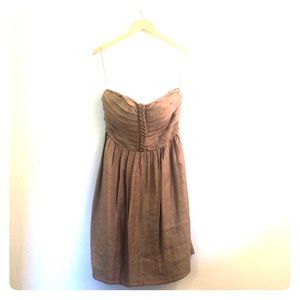 Tinley Road Braided Front Metallic Dress