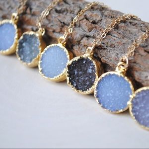 One-of-a-Kind Druzy Pendant
