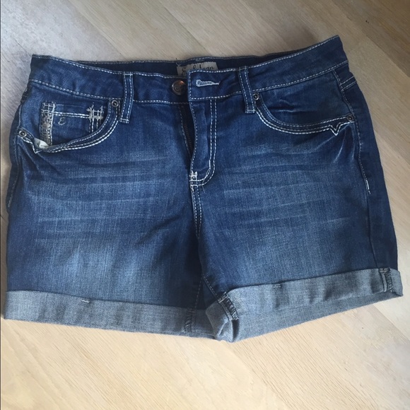 Denim shorts