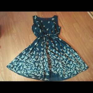 SM Wardrobe Bird Print Dress