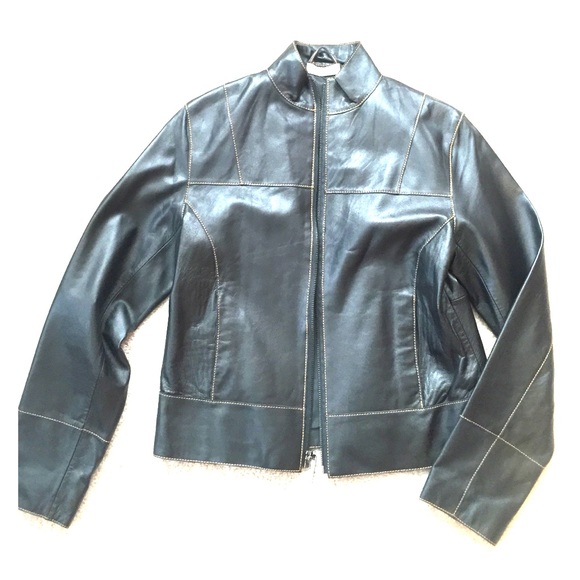 Genuine leather jacket