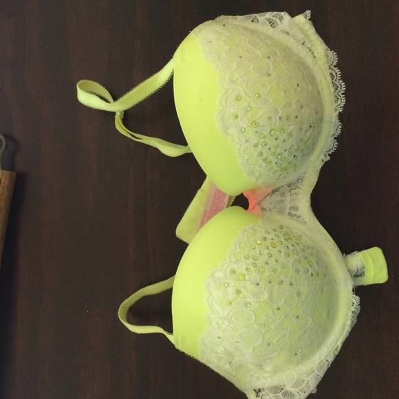 Lime Green Bra
