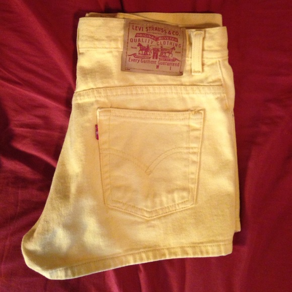 π Yellow Shorts π - Picture 2 of 2
