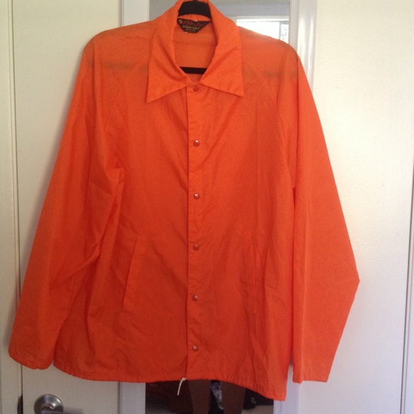 Orange Vintage windbreaker š - Picture 4 of 4