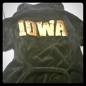 Victorias secret Iowa Hawkeye's bling robe