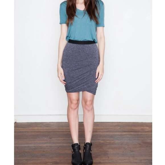 T by Alexander Wang Skirt in burgundy - Picture 2 of 4