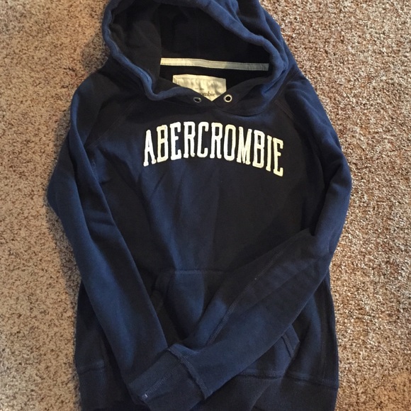 Navy A&F hoodie