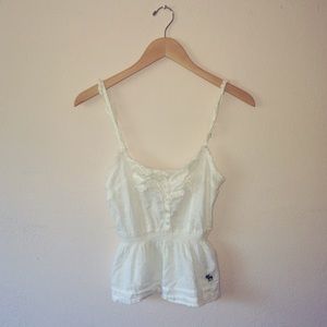 Abercrombie Ruffle Top