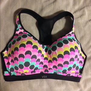 Victorias Secret VSX sports bra 36DD padded wired