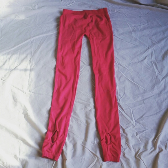 Pink leggings