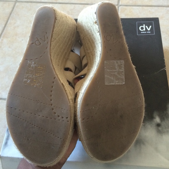 SOLD DV by Dolce Vita Toni Espadrille wedges 8.5 - Picture 3 of 4