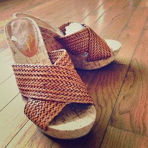 Jessica Simpson wedges