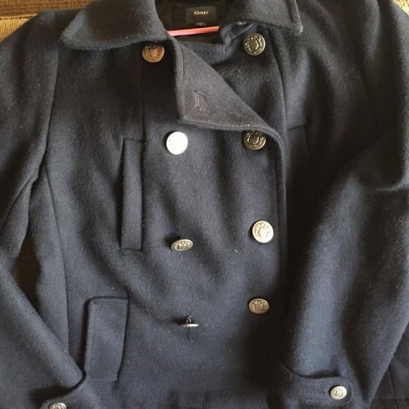 Navy Blue GAP Peacoat - Picture 4 of 4
