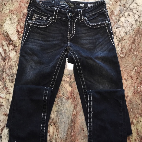 Miss Me black skinny jeans