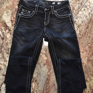 Miss Me black skinny jeans