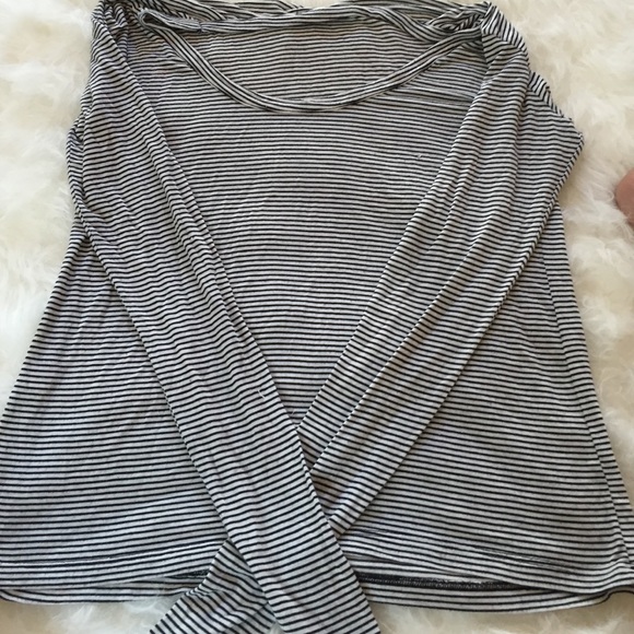 Brandy Melville striped long sleeved shirt