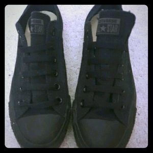 All black converse