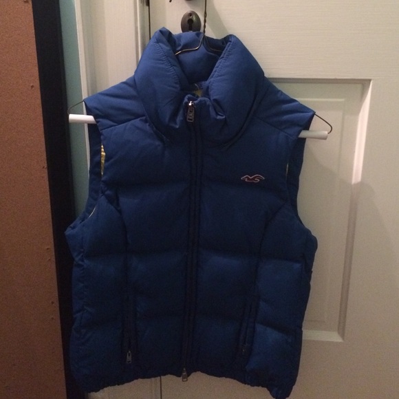 Blue Hollister Vest