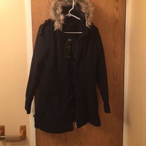 Blue long jacket