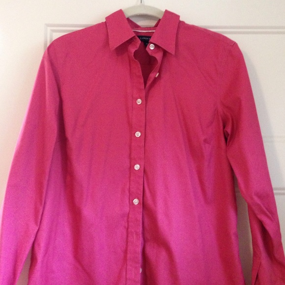 Lands End no iron Oxford shirt