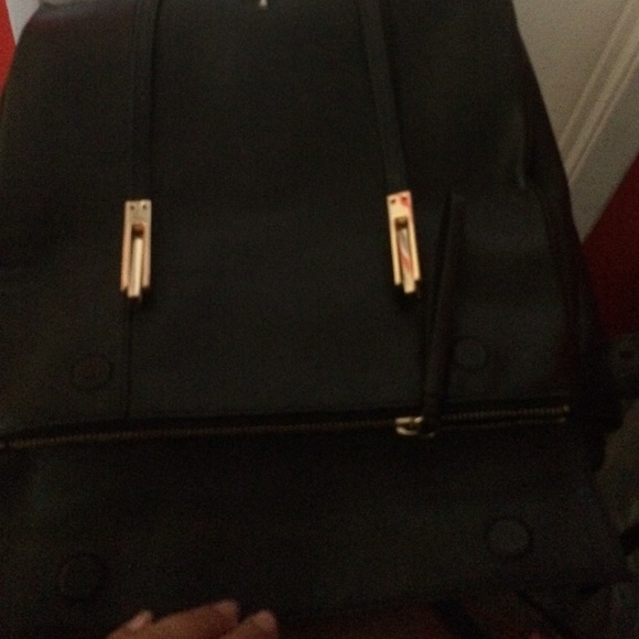 Pour la Victoire Black Leather bag - Picture 4 of 4