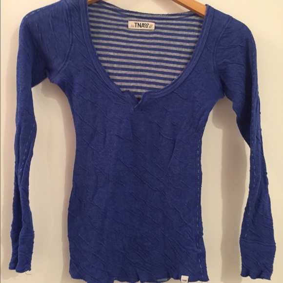 TNA quarter sleeved shirt