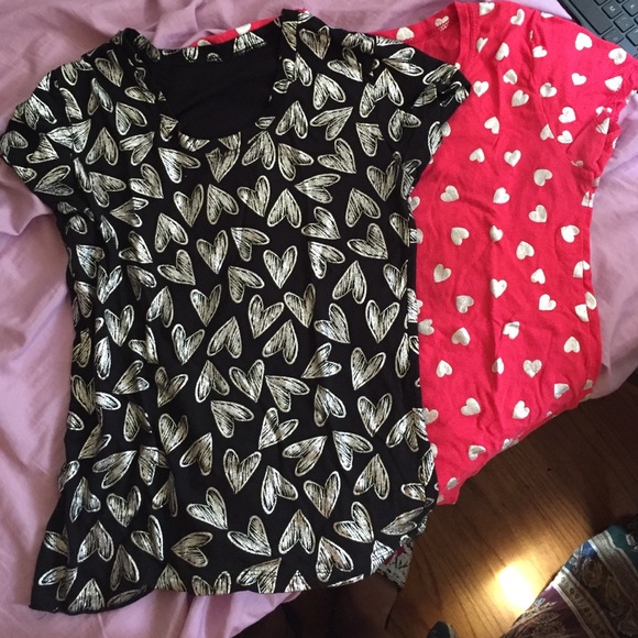 Heart Blouses pink one available