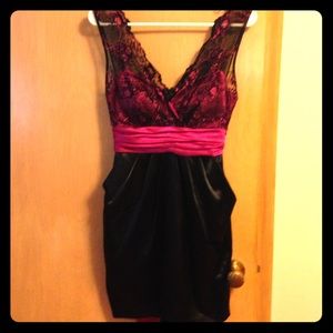 Black & Pink dress
