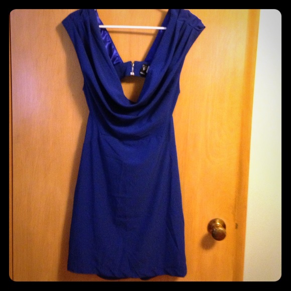Royal blue dress from Windsor