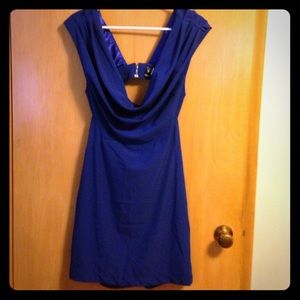 Royal blue dress from Windsor