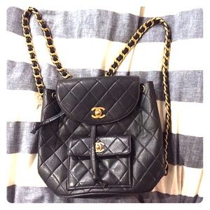 Vintage Chanel backpack