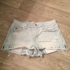 Hollister semi high waist shorts