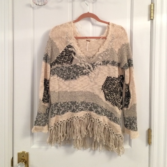 Free People knit sweater