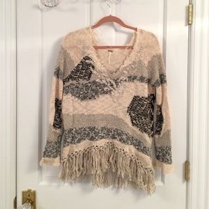 Free People knit sweater