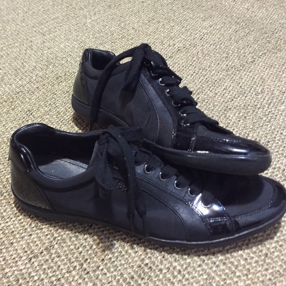 Prada black sneakers