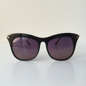 Elizabeth & James 'Fairfax' Sunglasses Black