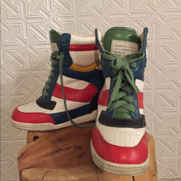 Marc by Marc Jacobs sneaker wedge size 8