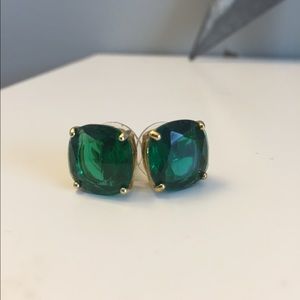 Kate Spade Emerald Gumdrop Earrings
