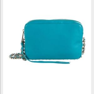 Rebecca Minkoff Turquoise Leather Cross body Bag