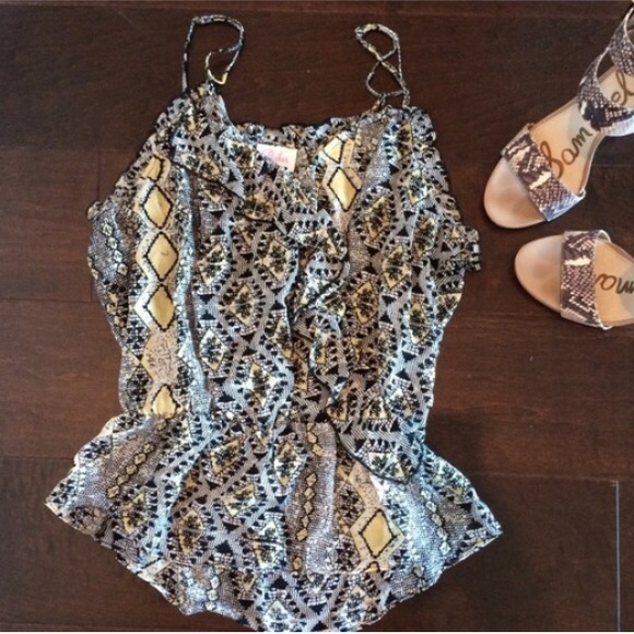 Parker Tops - Parker printed silk top