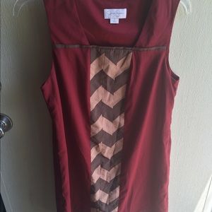 Jessica Simpson chevron dress