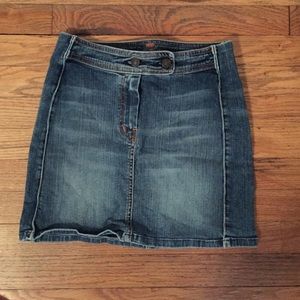 7 for all mankind: Denim skirt