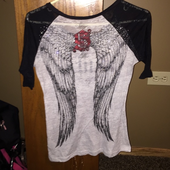 Sinful quarter sleeve shirt