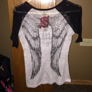 Sinful quarter sleeve shirt