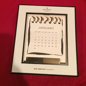 Kate Spade 2016 desktop calendar