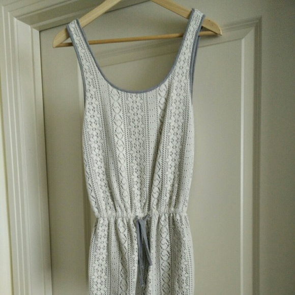 F21 crochet romper
