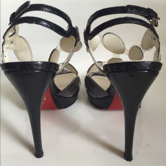 Cesare Paciotti Snake Skin Pump - Picture 3 of 3