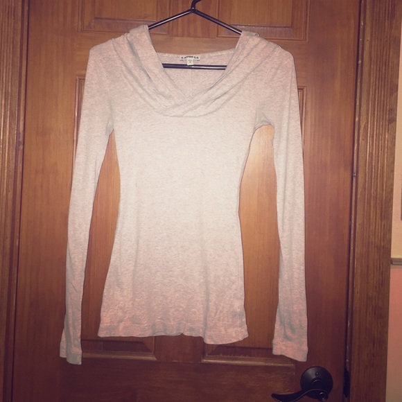 Express Sweater Shirt W/ Hood