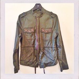 Embellished jacket. Perfect for fall!