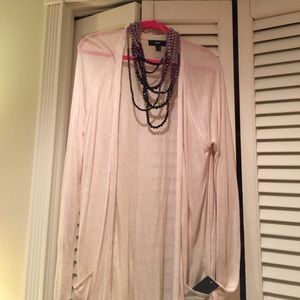 Knee length light sweater size XL